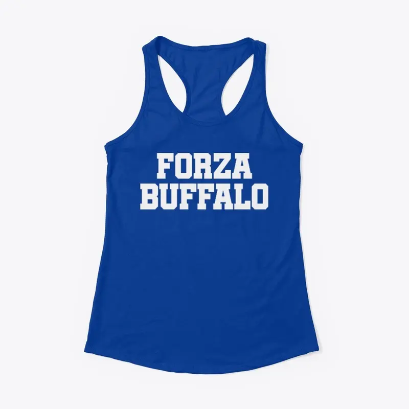 Women's Racerback Tank FORZA BUFFALO