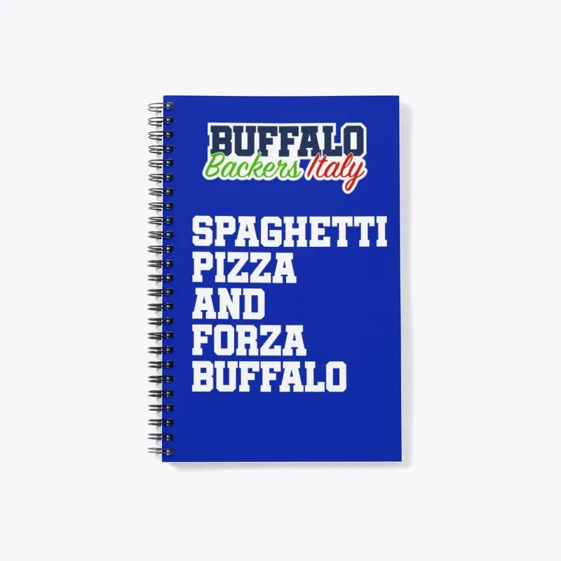 Buffalo Backers Italy Notebook