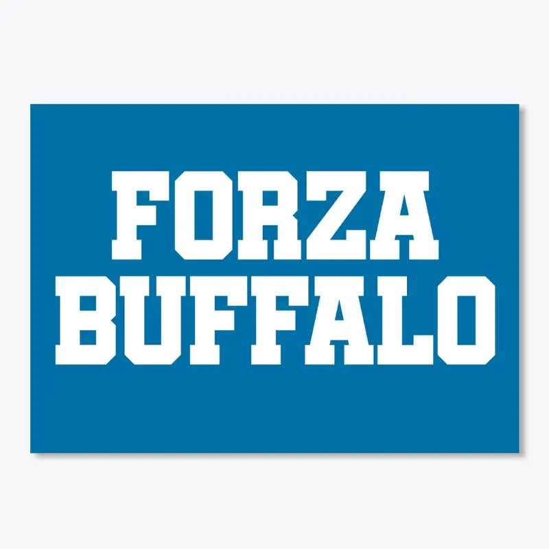 FORZA BUFFALO Sticker