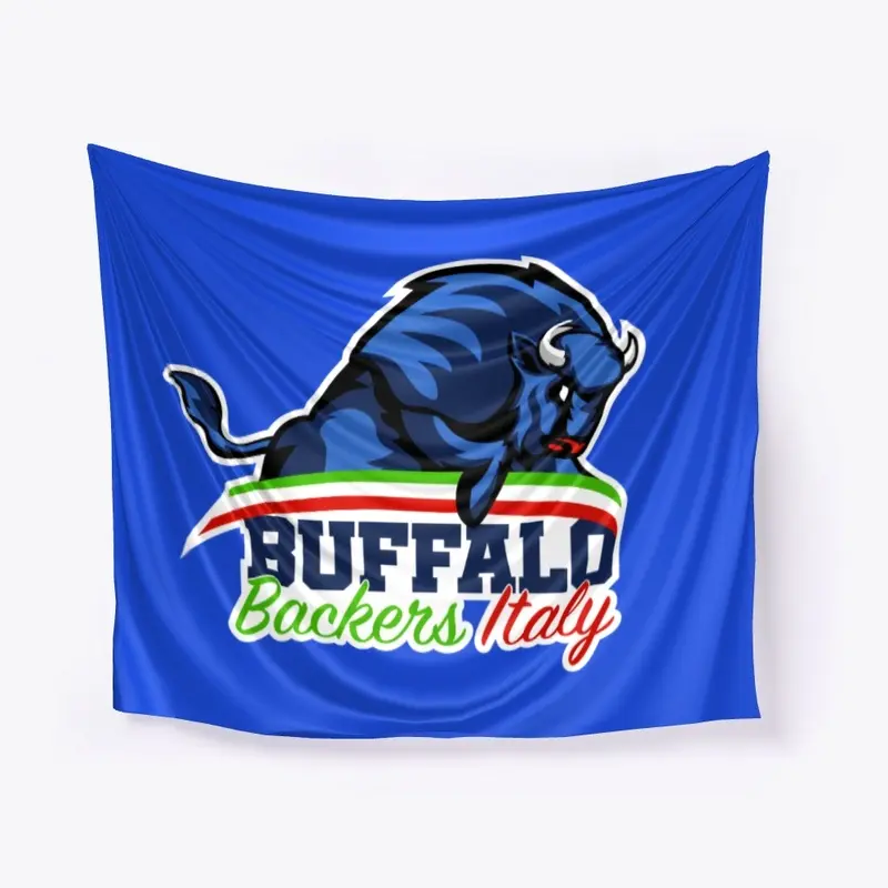 Buffalo Backers Italy Wall Tapestry